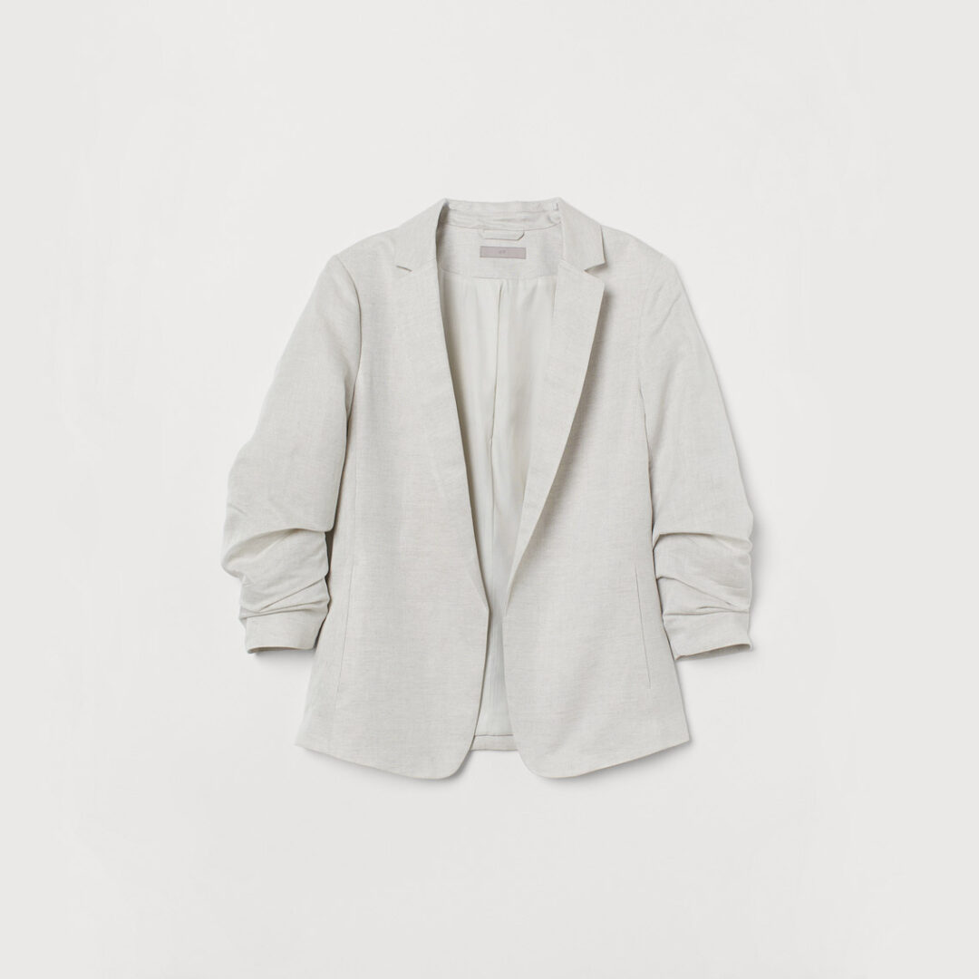 Linen-Blend Jacket - Image 4