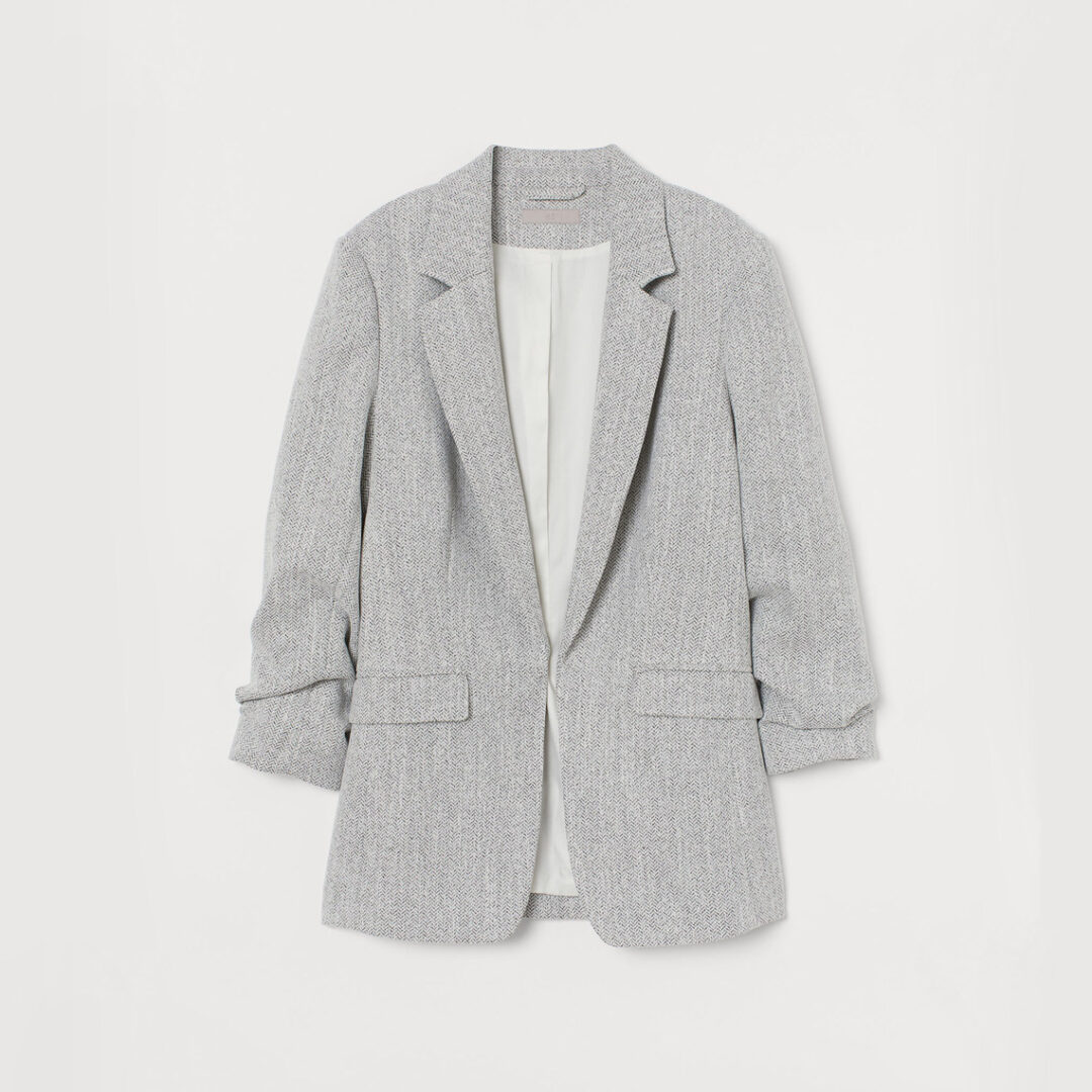 Jacket with Gathered Sleeves - Image 4